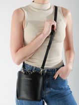 Cross Body Tas Tresse Lola casademunt Zwart tresse 15-vue-porte